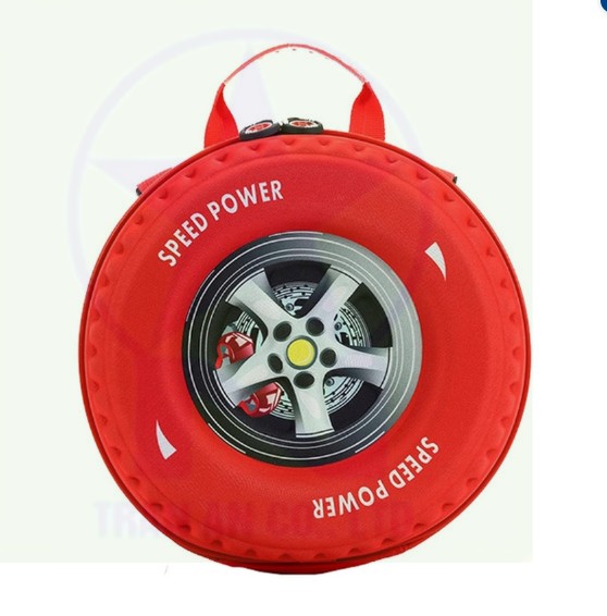 Ba lô bánh xe 3D cực hot cho bé (Đỏ)
