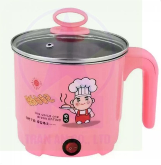 Nồi nấu đa năng siêu tốc 1.5L (Hồng)