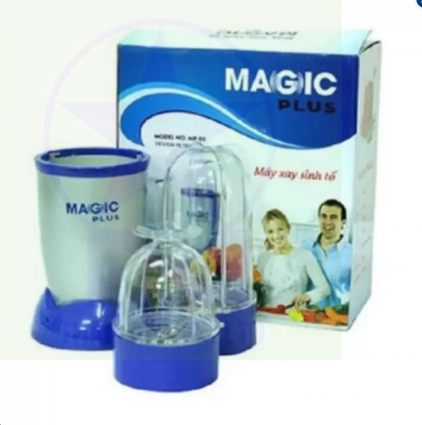 Máy xay sinh tố Magic Plus MP-01 (Trắng phối xanh)